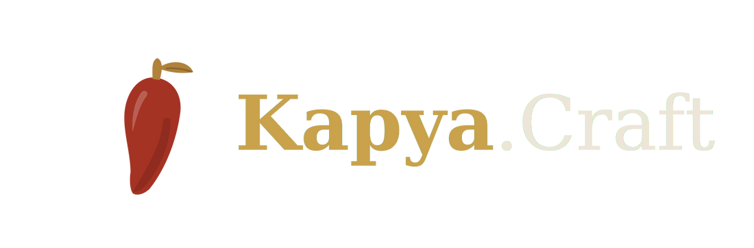 Kapya.Craft logo (krem)
